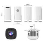 S40 Max Projector - 8000 Lumen - Android 11 Screen Mirroring, Verzenden, Nieuw