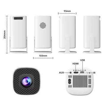 S40 Max Projector - 8000 Lumen - Android 11 Screen Mirroring, Verzenden