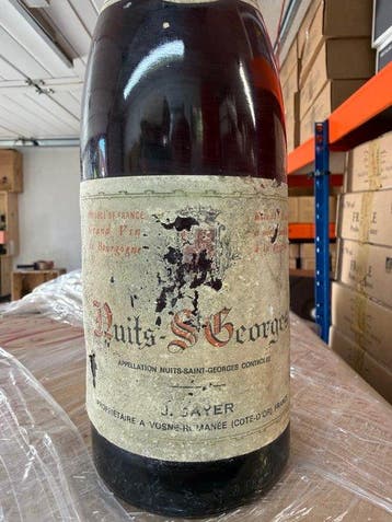 1982 Jacqueline Jayer - Nuits St. Georges - 1 Fles (0,75