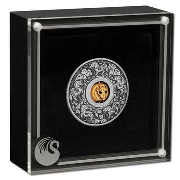 Tuvalu. 1 Dollar 2026 – Year of the Horse Rotating Charm – 1