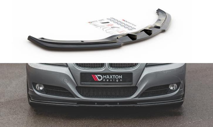 Frontsplitter Lip BMW 3 Serie E90 E91 LCI Maxton V1 B3943, Auto-onderdelen, Carrosserie, Nieuw, BMW, Achter