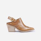 Bronx Next-low-kole Dames Slingback - Cognac Maat 41 (Mode), Verzenden, Nieuw