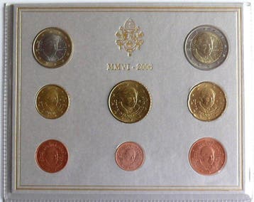 Vaticaan. Year Set (BU) 2006 (Zonder minimumprijs)