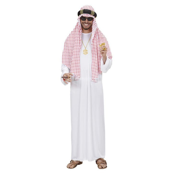 Sjeik Verkleedset Heren, Kleding | Heren, Carnavalskleding en Feestkleding, Nieuw, Verzenden