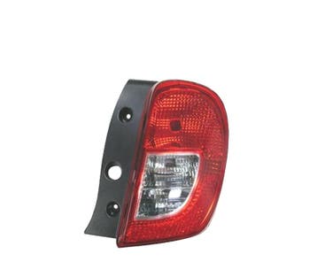 FEUX ARRIÈRE DROIT POUR NISSAN MICRA 14-17 BLANC ROUGE, Verzenden, Nieuw