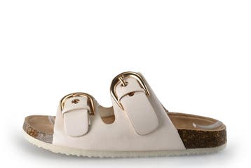 Studio London Slippers in maat 38 Beige, Kleding | Dames, Schoenen, Slippers, Verzenden, Zo goed als nieuw, Studio London