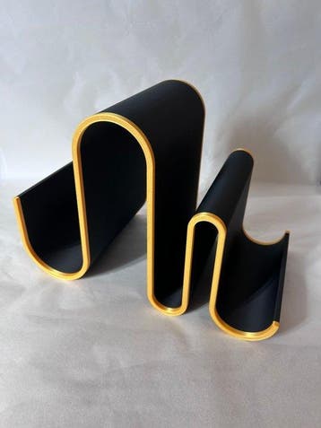 Porte-revues - Biopolymère - Design sculptural