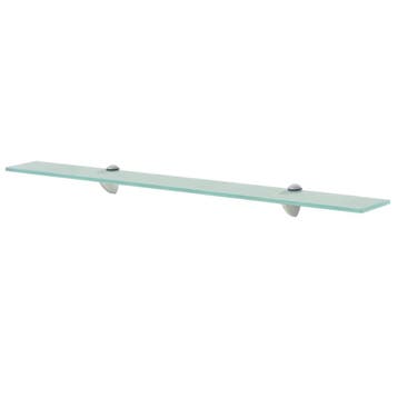 vidaXL Zwevende plank 80x20 cm 8 mm glas, Verzenden