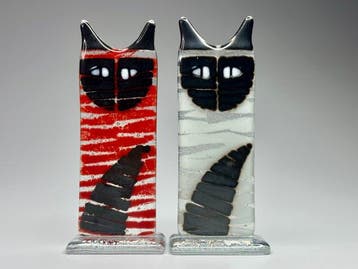 Studio Habrat - Beeldje - Cat (6) - fusie