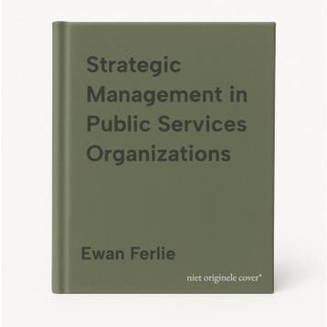 Strategic Management in Public Services Organizations, Boeken, Verzenden, Zo goed als nieuw, Ewan Ferlie