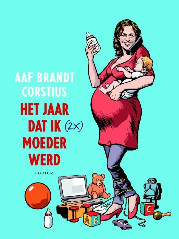 Het jaar dat ik (2x) moeder werd 9789057595141, Boeken, Zwangerschap en Opvoeding, Gelezen, Verzenden