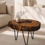 Table dappoint - Olivier - Table basse en olivier séculaire