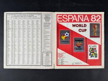 1982 Panini España 82 World Cup, edizione Italiana - 1 Album