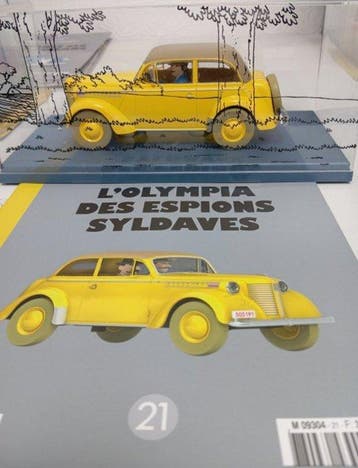 collection Hachette 1/24 - Voiture miniature - N°21 - LOpel