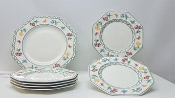 Villeroy & Boch - Assiette (7) - CASAVERDE - Vitro-Porzellan, Antiquités & Art