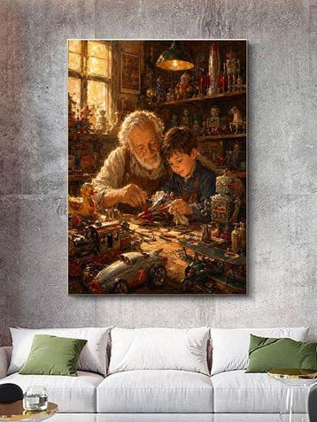 Shayer - The Toymaker’s Gift of Wonder - XL - 60x80cm - 1/1