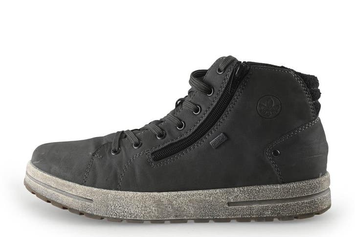 Rieker Veterboots in maat 43 Grijs, Kleding | Heren, Schoenen, Overige kleuren, Zo goed als nieuw, Boots, Verzenden