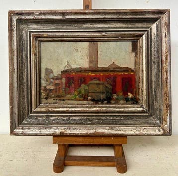 Pietro Bonetti (1883–1954) - Scena di mercato