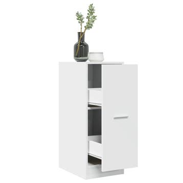 vidaXL Apothekerskast Wit 30x41x77,5 cm Bewerkt Hout, Verzenden, Nieuw