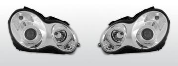 Koplampen Angel Eyes | Mercedes W203 C-Klasse 2000-2004 | ch, Auto-onderdelen, Verzenden, Nieuw
