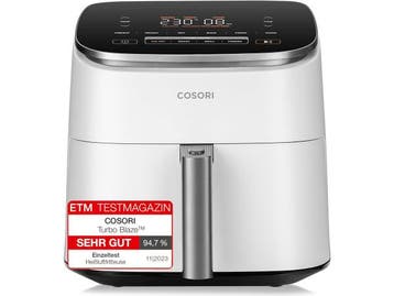 Veiling - Cosori Turboblaze Airfryer - 9-in-1 XXL 6L (Scheur, Nieuw