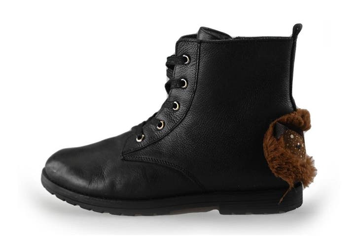 Muyters Veterboots Meisjes in maat 34 Zwart, Kinderen en Baby's, Kinderkleding | Schoenen en Sokken, Jongen of Meisje, Schoenen