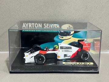 Minichamps 1:43 - Modelauto - Ayrton Senna Collection by, Hobby & Loisirs créatifs