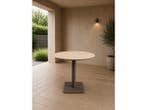 Veiling - Flora outdoor tafel 80Ø - Bruin, Nieuw