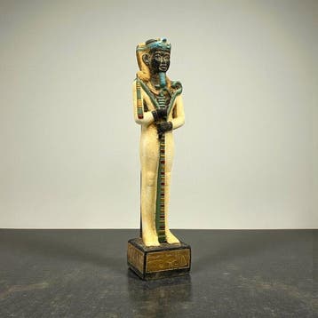 Réplique de lÉgypte ancienne Statue de Khonsou, dieu de la