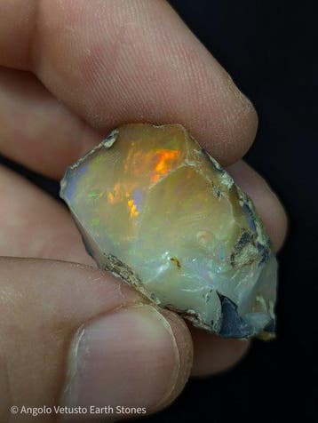 44,20 ct - Grote natuurlijke ruwe Welo-precieuze opaal, met