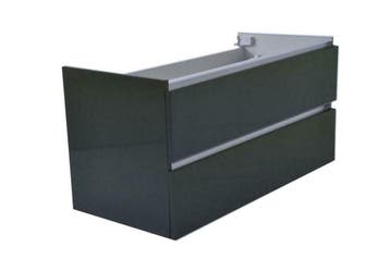Vision onderkast+2 laden 100x46 hoogglans grijs, Ophalen of Verzenden