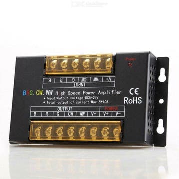 RGBWW+W (CCT) AMPLIFIER, Ophalen of Verzenden, Nieuw
