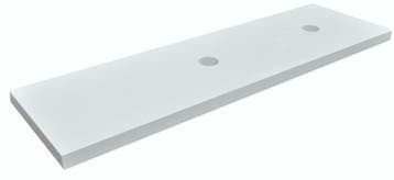 Sanifun wastafelblad Rosswald 1600 x 460 x 55 mm, Overige typen
