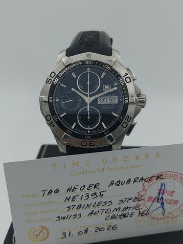 TAG Heuer - Aquaracer Chronograph – Calibre 16 - Heren -