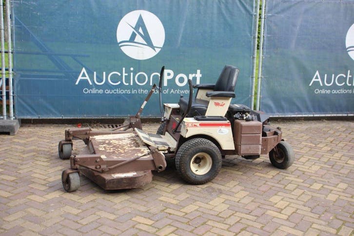 Veiling: Zitmaaier Grasshopper Zero turn Benzine 16pk, Jardin & Terrasse, Tondeuses autoportées, Enlèvement