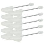 vidaXL Schoenspanners 5 paar EU 35-38 kunststof wit, Verzenden, Nieuw