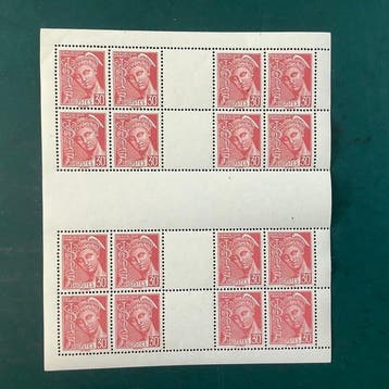 Duitse Rijk 1941 - Propaganda vervalsing voor Frankrijk in, Gestempeld
