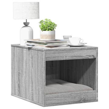 vidaXL Kattenbakkast 47x59x42 cm bewerkt hout grijs sonoma, Verzenden
