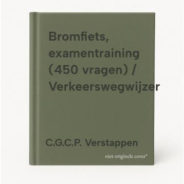 Bromfiets, examentraining (450 vragen) / Verkeerswegwijzer, Verzenden, C.G.C.P. Verstappen
