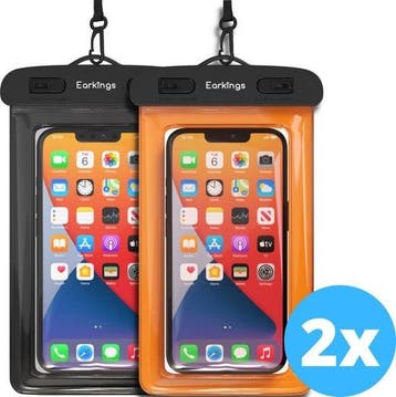 2dekans | Waterdichte telefoonhoesjes - Drybag Set van 2, Ophalen of Verzenden, Nieuw