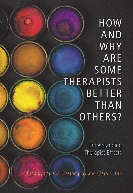 How and Why Are Some Therapists Better Than Others?, Livres, Langue | Anglais, Envoi