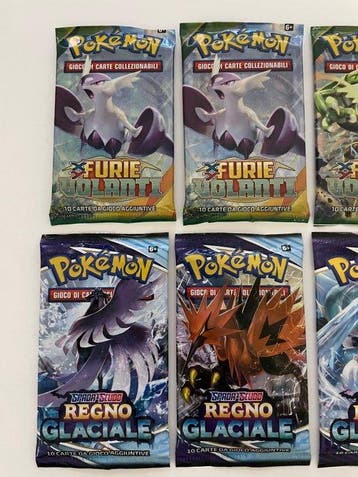 Pokémon - 10 Blisterverpakking - Lotto 10 packs vintage, Nieuw