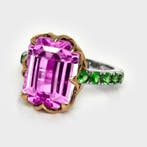 Sans prix de réserve - Bague - 14 carats Or rose, Or blanc,