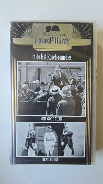 LAUREL & HARDY IN DE HAL ROACH-COMEDIES ONE GOOD TURN / BEAU, Gebruikt