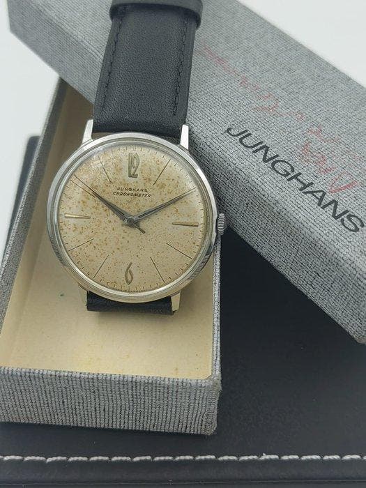 Junghans - Chronometer - Jumbo Case - Sans prix de réserve -, Handtassen en Accessoires, Horloges | Heren