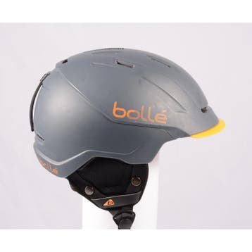 51 52 53 54 skihelm/snowboardhelm BOLLE INSTINCT, Grey, vers, Verzenden, Gebruikt