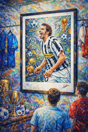 Artist by Raffaele De Leo - Alessandro del piero 2026 -, Verzamelen, Nieuw