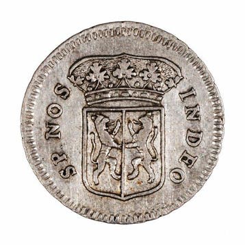 Nederland, Gelderland 1/2 Duit – Silver Strike 1756