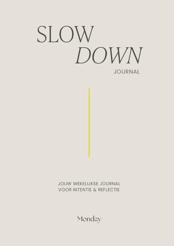 Slow Down Journal | Hilde Eisma | Nieuw, Boeken, Verzenden, Nieuw, Hilde Eisma
