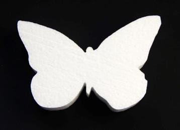 Styropor Piepschuim Isimo Vlinder Grootst 50 cm